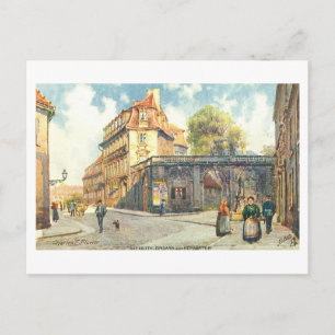 Carte Postale Entrée de jardin de cour, Bayreuth