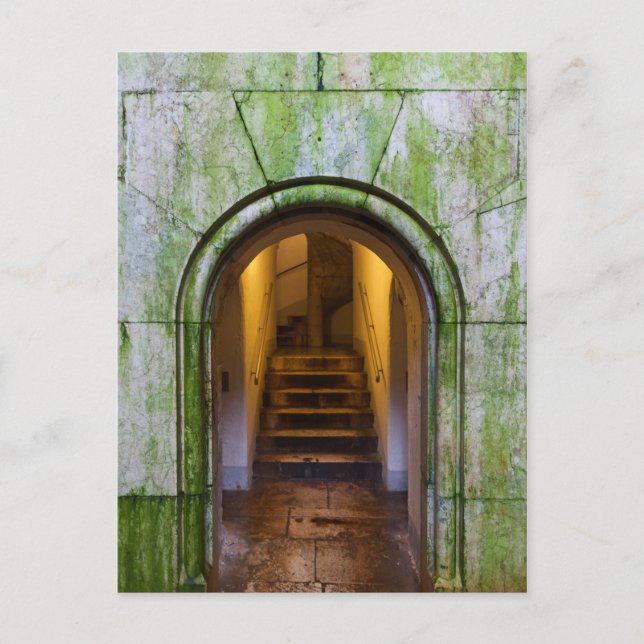 Carte Postale Entrée De La Mine De Sel Souterraine (Devant)