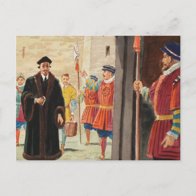 Carte Postale Entrée de la Tour de Londres (Devant)