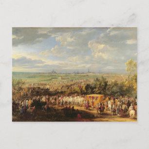 Carte Postale Entrée de Louis XIV d'Autriche à Arras