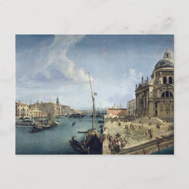 Carte Postale Entrée du Grand Canal (Devant)