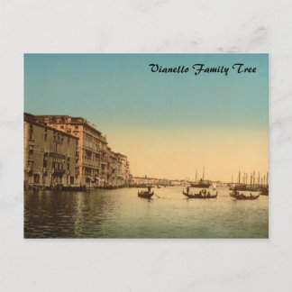 Carte Postale Entrée du Grand Canal I, Venise, Italie