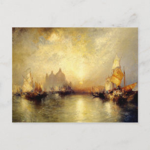 Carte Postale Entrée du Grand Canal, Venise