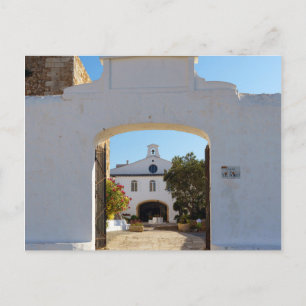 Carte Postale Entrée du monastère Monte Toro - Menorca, Espagne