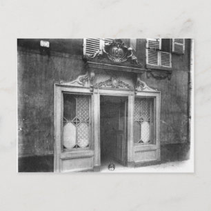 Carte Postale Entrée d'un bordel à Paris