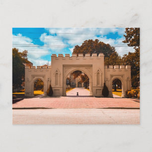 Carte Postale Entrée historique à Milledgeville Géorgie