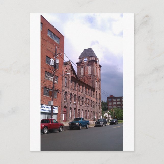 Carte Postale Entreprise populaire de papier en Scranton, PA (Devant)