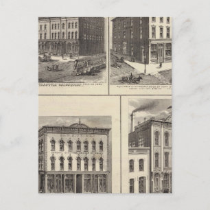 Carte Postale Entreprises en East Des Moines et Des Moines, Iowa