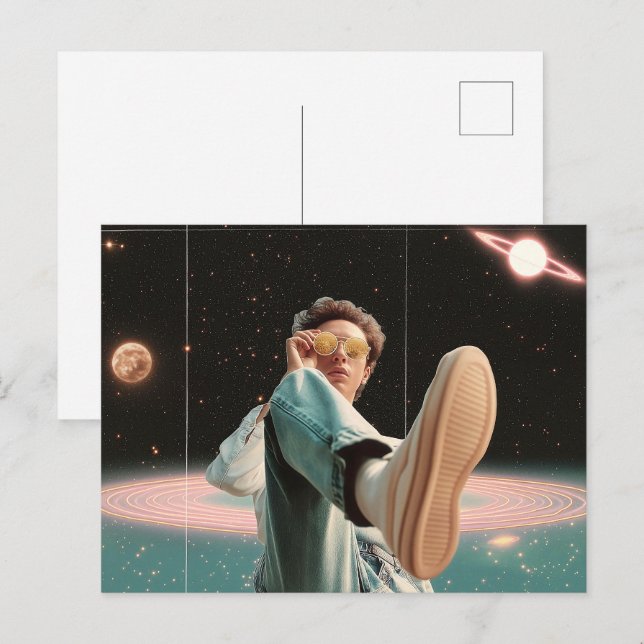 Carte Postale Entrer dans une autre orbite (Devant / Derrière)