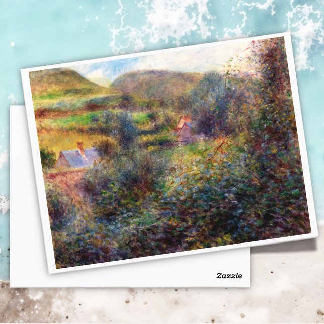 Carte Postale Environs de Berneval, Auguste Renoir (Créateur téléchargé)