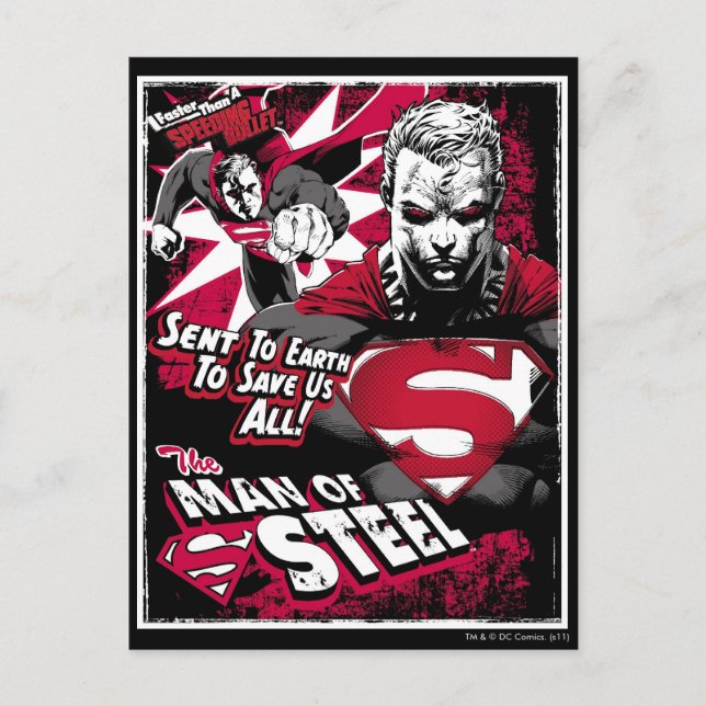 Carte Postale Envoyé sur Terre pour nous sauver (Devant)