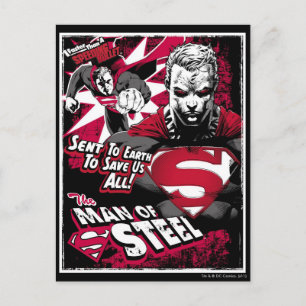 Carte Postale Envoyé sur Terre pour nous sauver