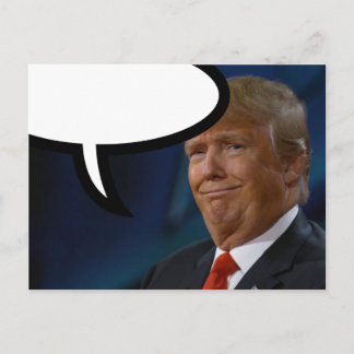 Carte Postale Envoyez votre propre message #TheIdesOfTrump