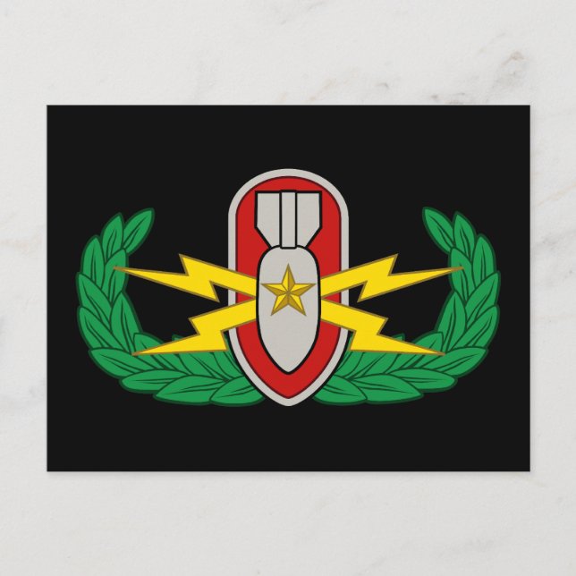 Carte Postale EOD Senior en couleur (Devant)