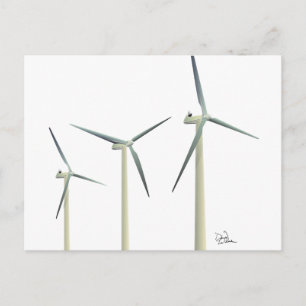 Carte Postale Éolienne