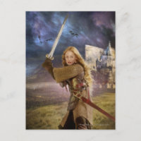 Eowyn lève l'épée