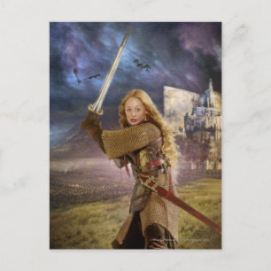 Carte Postale Eowyn lève l'épée