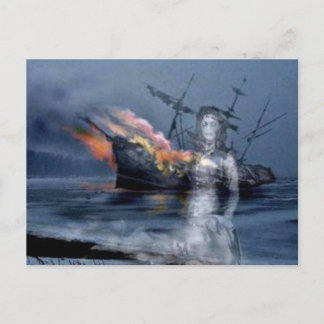 Carte Postale Épave côtière