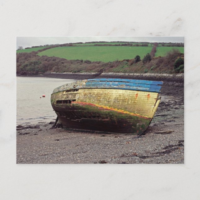 Carte Postale Épave de bateau (Devant)