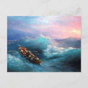 Carte Postale Épave par Ivan Aivazovsky
