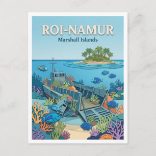 Carte Postale Épaves de la Seconde Guerre mondiale à Roi-Namur,