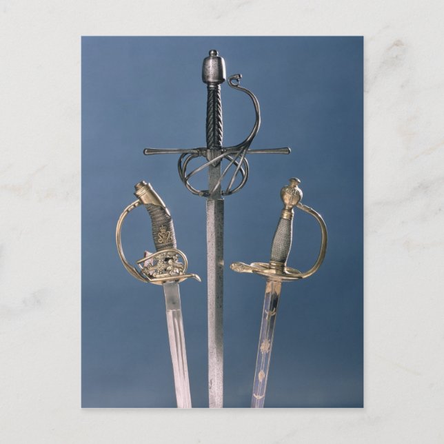 Carte Postale Épée de l'officier d'infanterie (Devant)