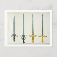 Épées, plat 'd'une histoire du développement a