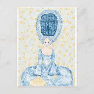 Carte Postale Épervier à cage à oiseaux