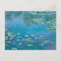 Ephémère Florale Découpage Monet Water Lys