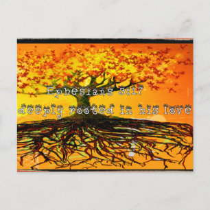 Carte Postale Éphésiens 3:17