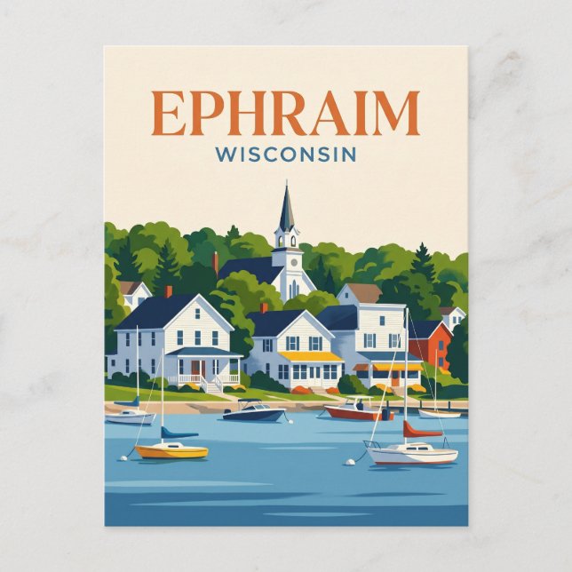 Carte Postale Ephraim États-Unis (Devant)
