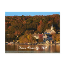 Ephraïm, Wisconsin au coucher du soleil