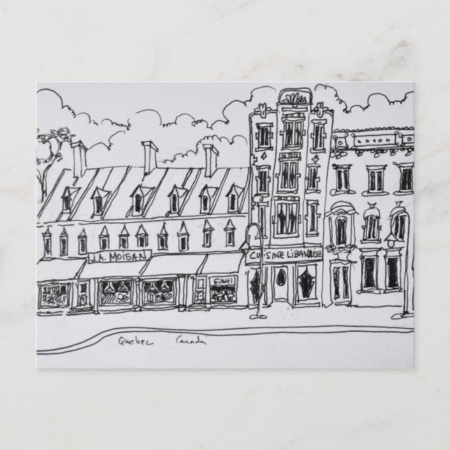 Carte Postale Épicerie J.A. Moisan | Canada (Devant)