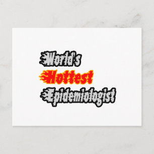 Carte Postale Épidémiologiste le plus chaud du monde