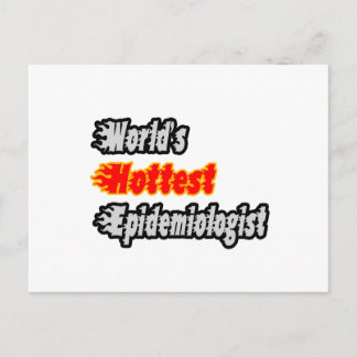 Carte Postale Épidémiologiste le plus chaud du monde