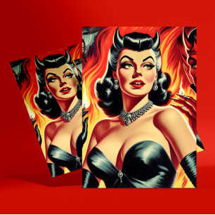 Carte Postale Épingle vintage