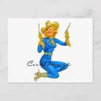 Épinglette à pistolet à bille de la fille Thunder_