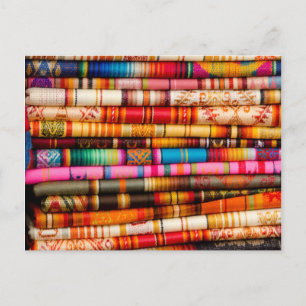 Carte Postale Equateur, Zone de Quito, Marché artisanal Otavalo