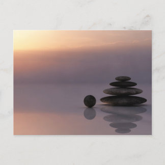 Carte Postale Équilibre et méditation Cairn