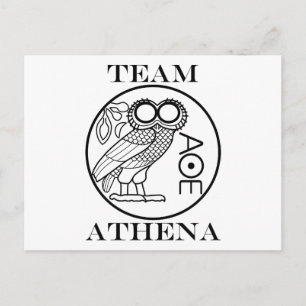 Carte Postale Équipe Athena (Police graveurs)