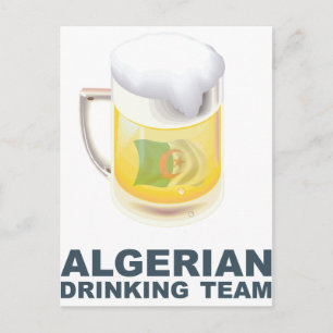 Carte Postale Équipe d'Algérie