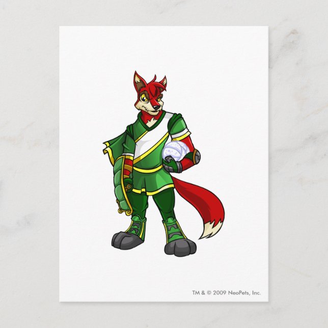 Carte Postale Équipe de Brightvale Capitaine 2 (Devant)