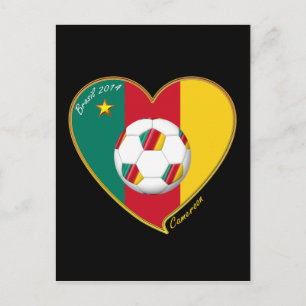 Carte Postale Équipe de football "CAMEROUN", Fútbol de Camerún