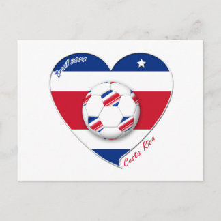 Carte Postale Équipe de football "COSTA RICA" FÚTBOL TICO nacion