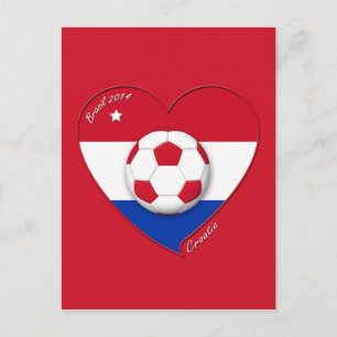 Carte Postale Équipe de football "CROATIA". Fútbol de Croacia 20