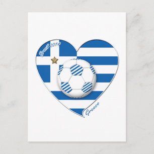 Carte Postale Équipe de football "GRÈCE". Football Fútbol Grecia