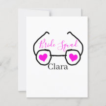 Équipe de la mariée lunettes de soleil rose noir c