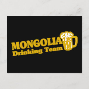 Carte Postale Équipe de Mongolie