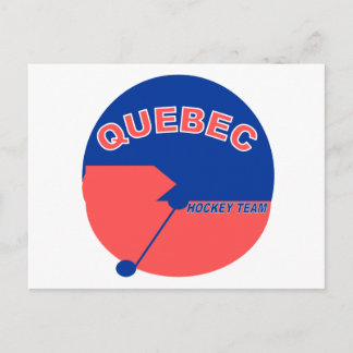 Carte Postale Équipe de Québec de hockey