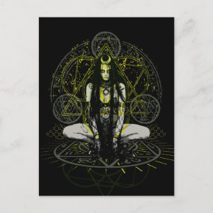 Carte Postale Équipe de suicide   Cercles magiques Enchantress